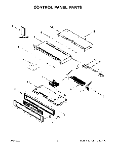 Part Location Diagram of W11382212 Whirlpool Tech Sheet