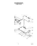 MANIFOLD Diagram and Parts List for SB130PER4  Whirlpool Wall Oven