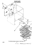 OVEN (CONTINUED) , LITERATURE AND OPTIONAL Diagram and Parts List for RE960PXKW1  Whirlpool Range