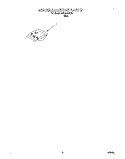 MISCELLANEOUS, LIT/OPTIONAL Diagram and Parts List for RUD4500DB4  Roper Dishwasher
