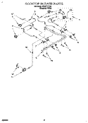 COOKTOP BURNER Diagram and Parts List for SF367PEYQ6  Whirlpool Range
