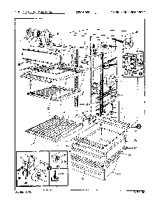 01 - Fresh Food Compartment Diagram and Parts List for RC20FY-3AW  Whirlpool Refrigerator