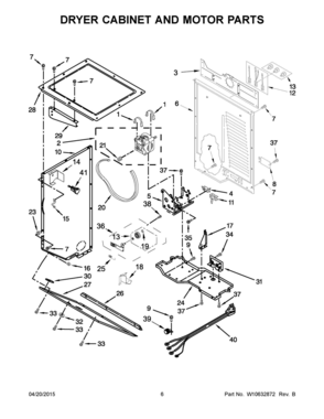 Part Location Diagram of W10760374 Whirlpool Bracket, roller assembly