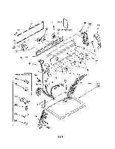 Top & console Diagram and Parts List for 11062842101  Kenmore Dryer
