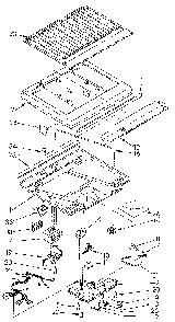Compartment Separator Diagram and Parts List for ET18GKXSM0B  Whirlpool Refrigerator