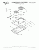 Part Location Diagram of 7101P445-60 Whirlpool SCREW