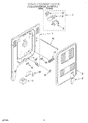 REAR CHASSIS, OPTIONAL Diagram and Parts List for KESC307BAL1  KitchenAid Range