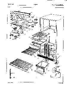 03 - Fresh Food Compartment Diagram and Parts List for NT21B6VA  Whirlpool Refrigerator