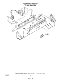 CONSOLE Diagram and Parts List for 9CA2781XSW0  Whirlpool Washer