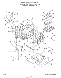 Part Location Diagram of 313281 Whirlpool Insulation Retainer-Bottom