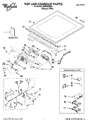 Part Location Diagram of W10151593 Whirlpool Use & Care Guide