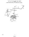 OVEN DOOR Diagram and Parts List for F9807W0  Roper Range