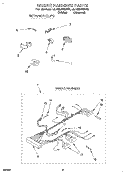 WIRING HARNESS Diagram and Parts List for LLV8245BW0  Whirlpool Washer