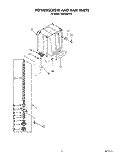 POWERSCREW AND RAM Diagram and Parts List for TC8700XYP2  Whirlpool Trash Compactor