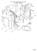 CONTROL MODULE Diagram and Parts List for 4XACM07DD0  Whirlpool Air Conditioner