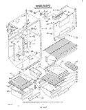Part Location Diagram of 944355 Whirlpool USE WPL 936828