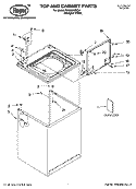 Part Location Diagram of 8578234 Whirlpool Use & Care Guide