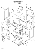 CHASSIS Diagram and Parts List for TGP302LW0  Estate Range