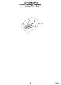 LATCH PARTS Diagram and Parts List for YGBD307PDQ6  Whirlpool Wall Oven
