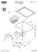 Part Location Diagram of LIT2165306 Whirlpool Use & Care Guide