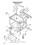STIRRER DRIVE Diagram and Parts List for KCMS135SBL5  KitchenAid Microwave
