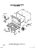 Part Location Diagram of 4164555 Whirlpool xE-ring, Door Cam Roller