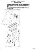 INSTALLATION Diagram and Parts List for ACM102XE0  Whirlpool Air Conditioner