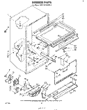 Part Location Diagram of 851760 Whirlpool Support, Fan Scroll (2)