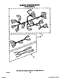 Part Location Diagram of 311472 Whirlpool Harness, Wire (Lower Oven)