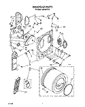 SECTION Diagram and Parts List for LE4900XTG2  Whirlpool Dryer