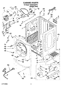 Part Location Diagram of W11233548 Whirlpool PANEL