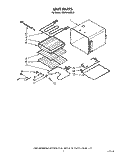 UNIT Diagram and Parts List for KEBS246XBL2  KitchenAid Wall Oven
