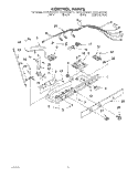 CONTROL, OPTIONAL Diagram and Parts List for GS2SHGXKT01  Whirlpool Refrigerator
