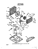 UNIT Diagram and Parts List for ACH102XX0  Whirlpool Air Conditioner