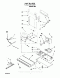 UNIT PARTS Diagram and Parts List for IX5HHEXWS04  Whirlpool Refrigerator