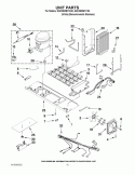 UNIT PARTS Diagram and Parts List for GSC25C5EYY00  Whirlpool Refrigerator