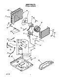 UNIT, LITERATURE Diagram and Parts List for ACE082XY0  Whirlpool Air Conditioner