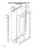 Part Location Diagram of 2000652 Whirlpool Breaker Trim & Retainer Assembly