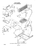 UNIT Diagram and Parts List for EHT201ZKWR4  Whirlpool Refrigerator
