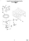 Part Location Diagram of 4365571 Whirlpool SCREW (SEE NOTE)