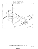 DRAIN PUMP Diagram and Parts List for JJEC5100XT0  Whirlpool Ice Maker