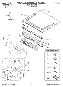Part Location Diagram of WP8571920 Whirlpool Electronic Control Board