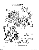 CONTROL PANEL, LIT/OPTIONAL Diagram and Parts List for KUDS21SS1  KitchenAid Dishwasher