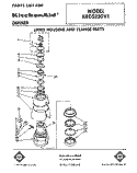 SECTION Diagram and Parts List for KBDS250V1  KitchenAid Food Waste Disposer
