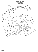 CONTROL, OPTIONAL Diagram and Parts List for KSRG22FKSS01  KitchenAid Refrigerator