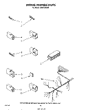 WIRING HARNESS Diagram and Parts List for GSHF7884P0  Whirlpool Dishwasher
