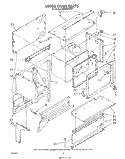 UPPER OVEN Diagram and Parts List for RE960PXVN1  Whirlpool Range