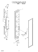 Part Location Diagram of 4387850 Whirlpool DISCONTINUED