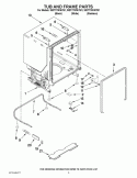 Part Location Diagram of WPW10271695 Whirlpool Support