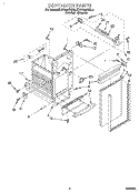 CONTAINER Diagram and Parts List for KUCC151DBL2  KitchenAid Trash Compactor